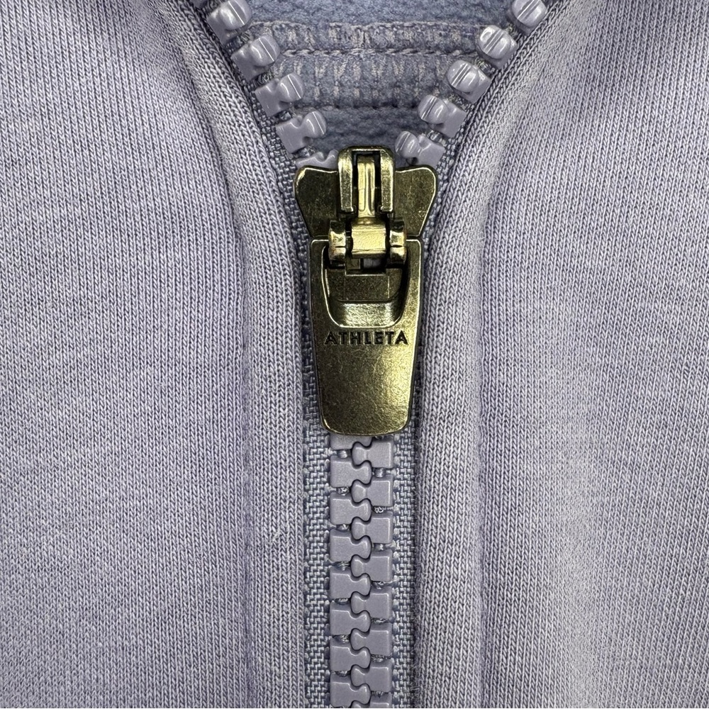 Athleta Lavender Zip-Up Hoodie size XS - Picture 4 of 11